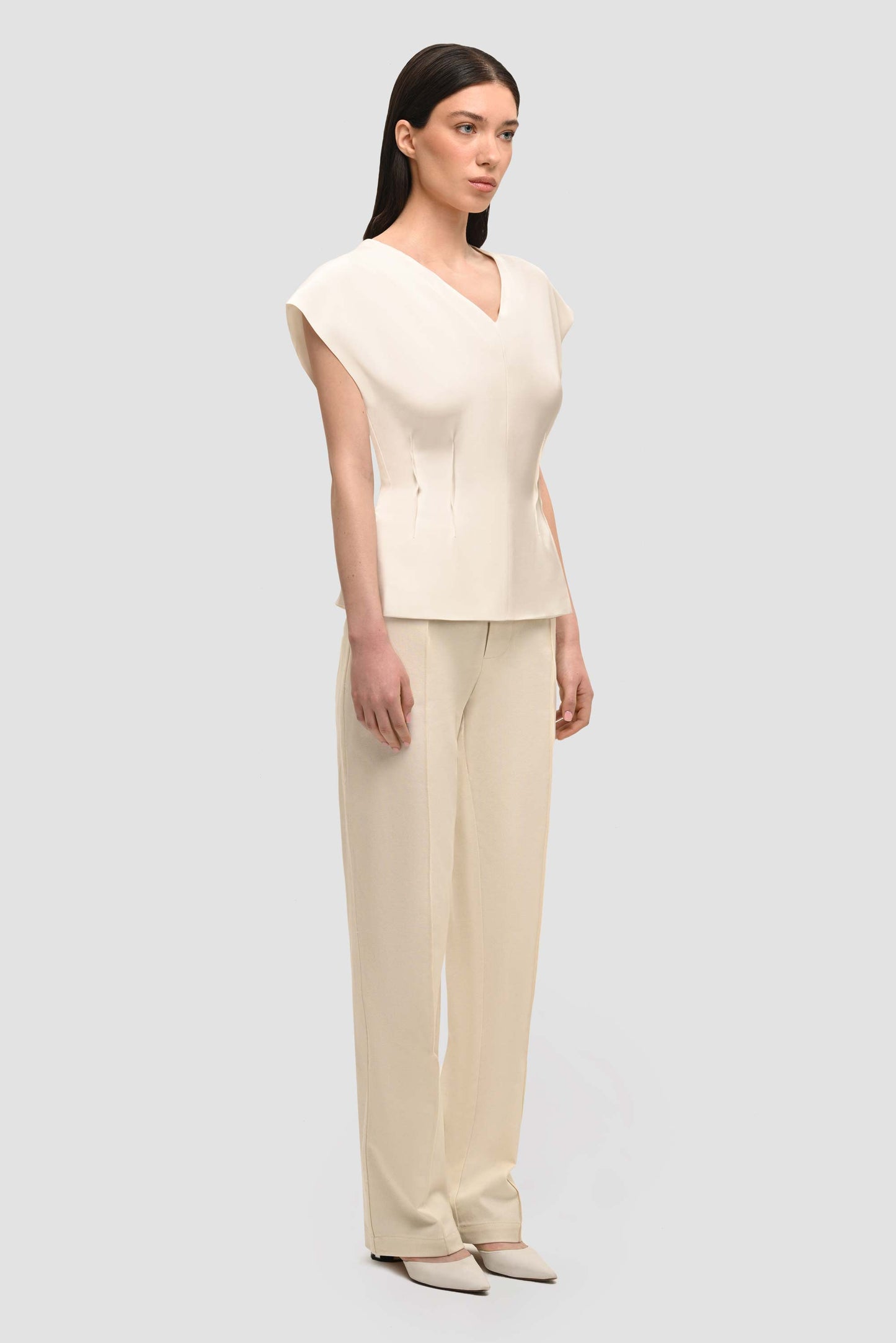 Kimono Style Top - Ivory