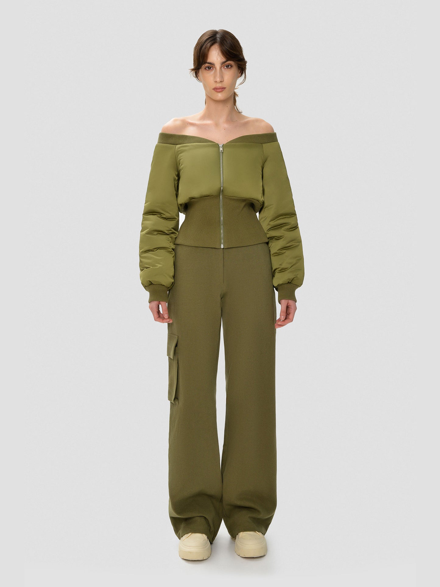 Army Green Cargo Pants