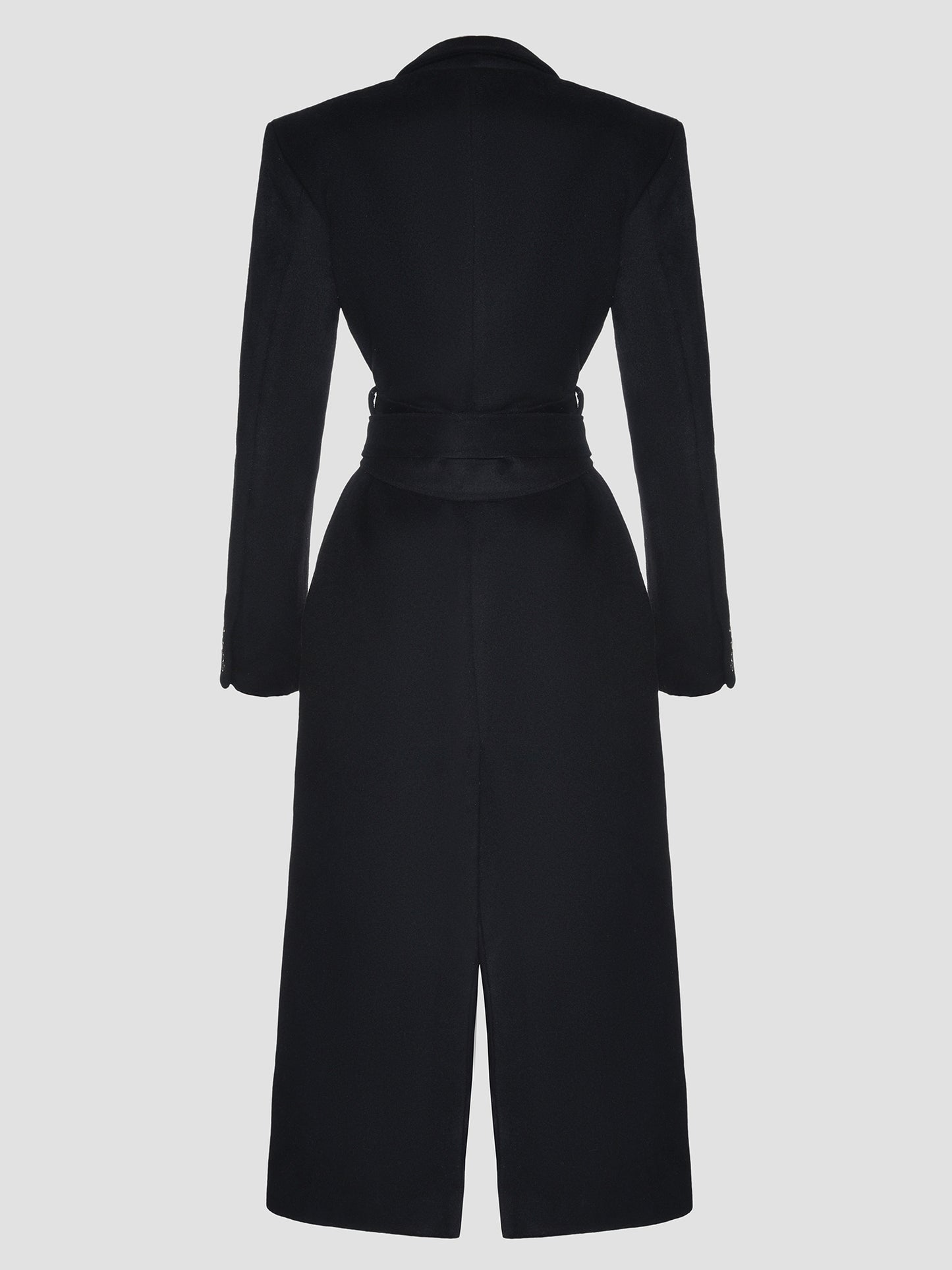Black Belted Coat