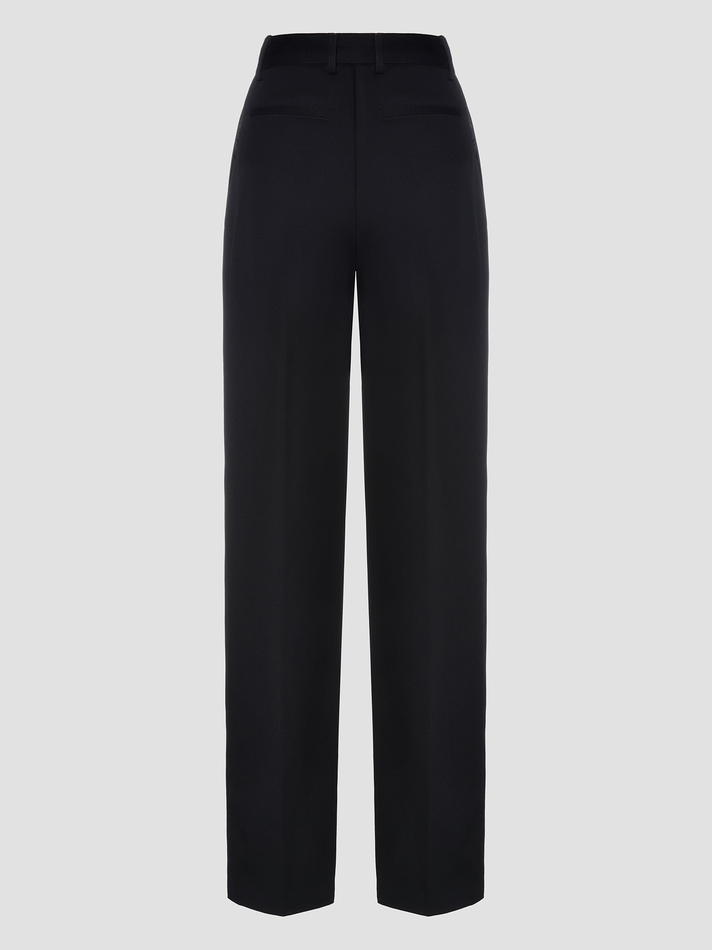 High Waisted Tapered Trouser