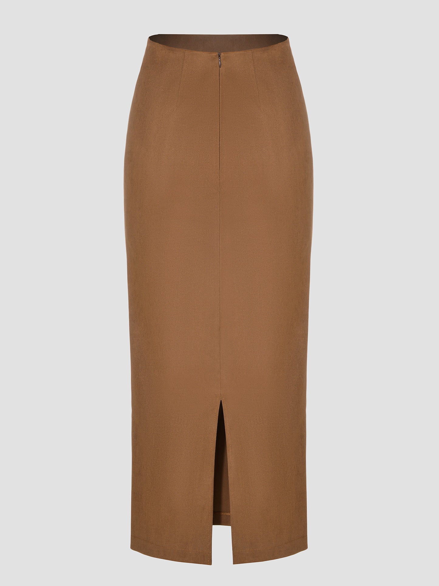 Beige Draped Skirt