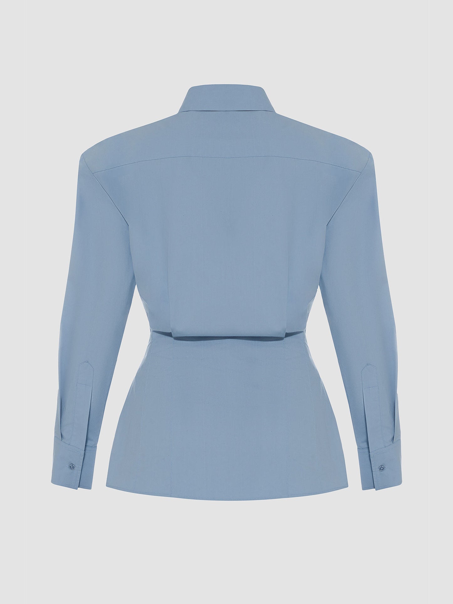 Light Blue Constructed Shirt