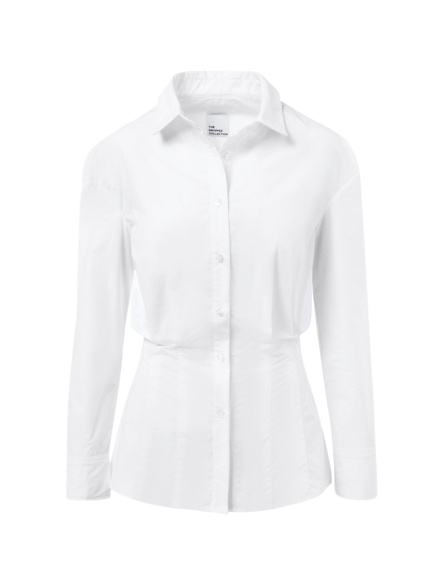 White constructed shirt