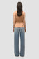 Cowl Neck Sleevless Top - Honey