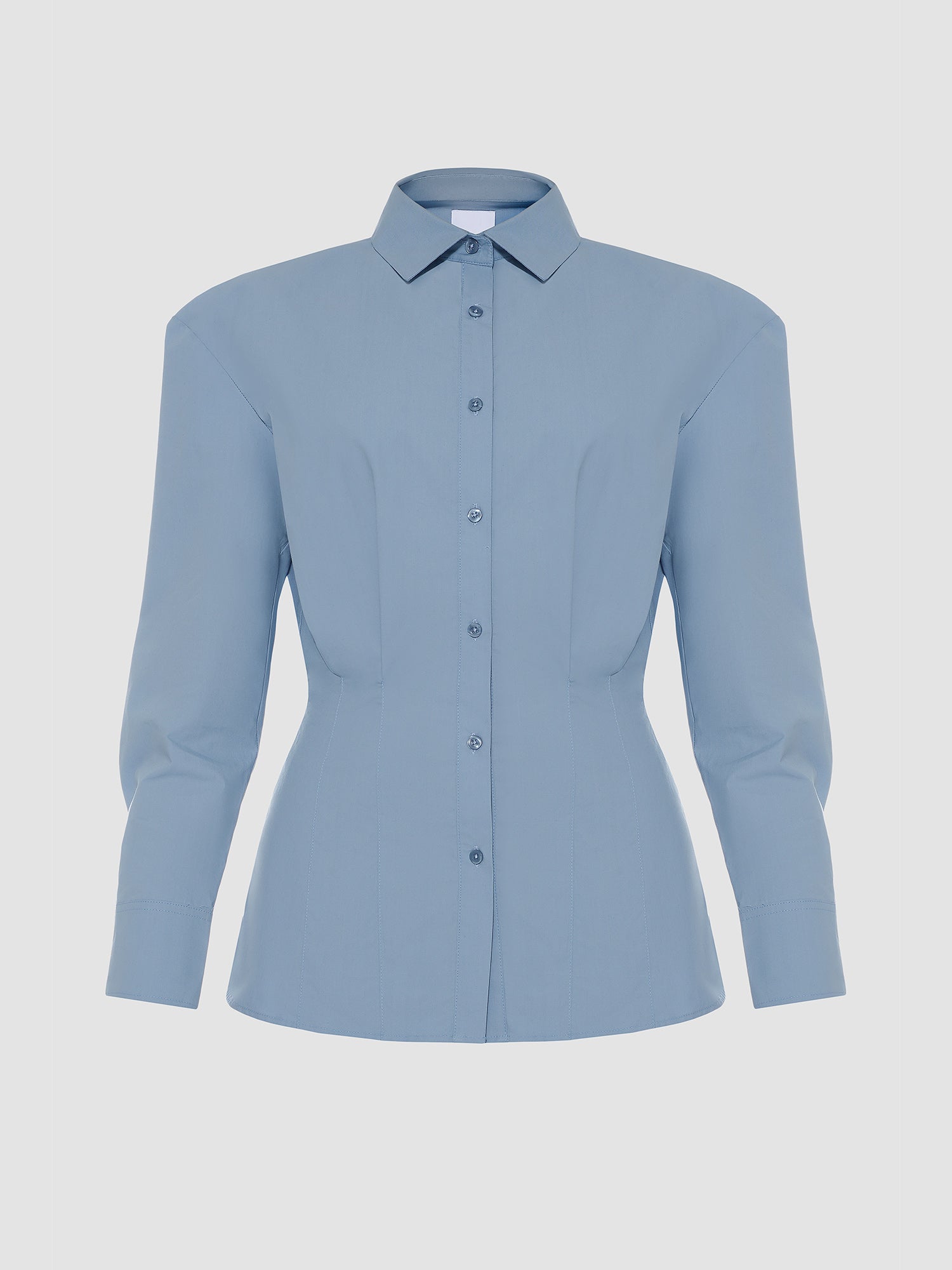 Light Blue Constructed Shirt