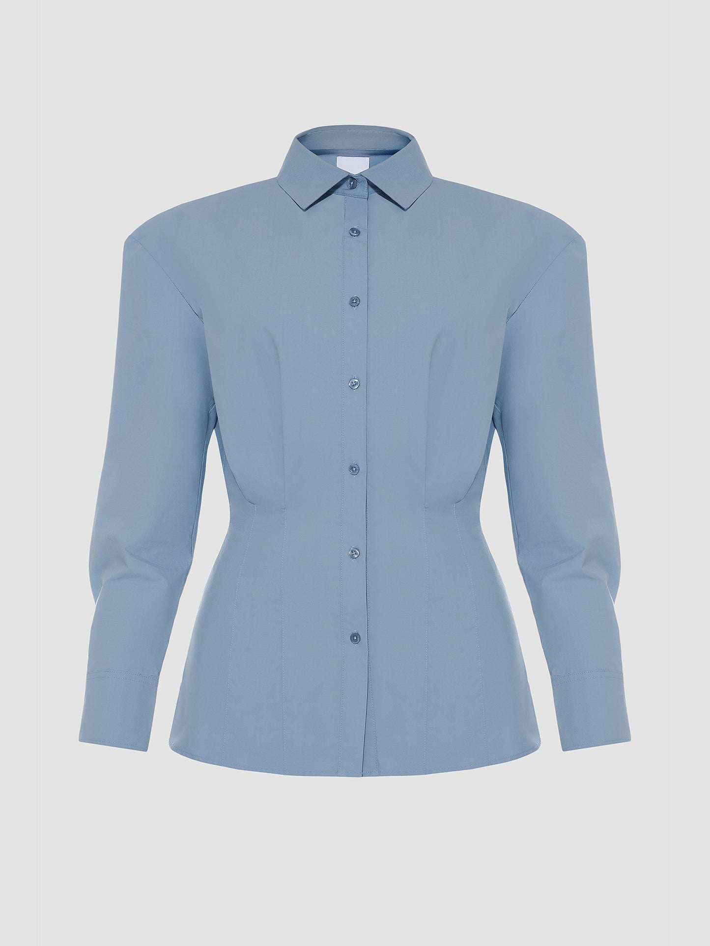 Light Blue Constructed Shirt